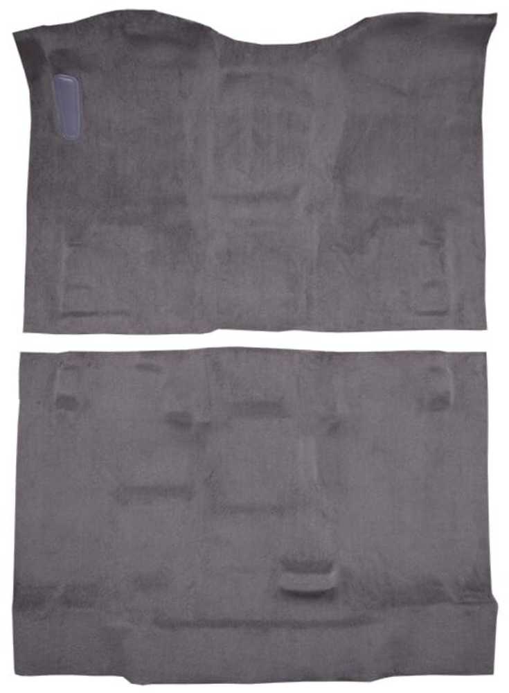 Carpet flooring for 2019 GMC Sierra Double Cab - Black Cutpile, Auto-Grade, precise fitment for a fresh interior look.