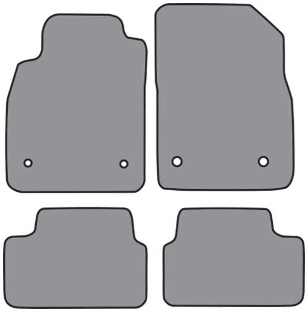 Floor Mats for 2011-2015 Chevrolet Cruze Sedan Cutpile
