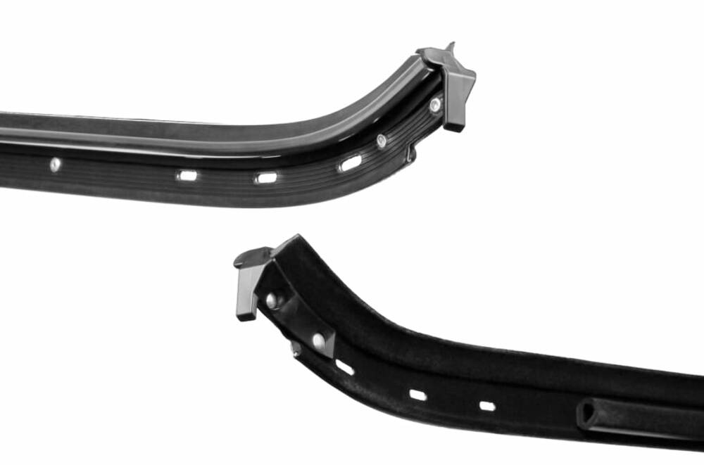 Door Window Belt Weatherstrip for 1973-1977 Chevrolet Monte Carlo 2Pc. Outer