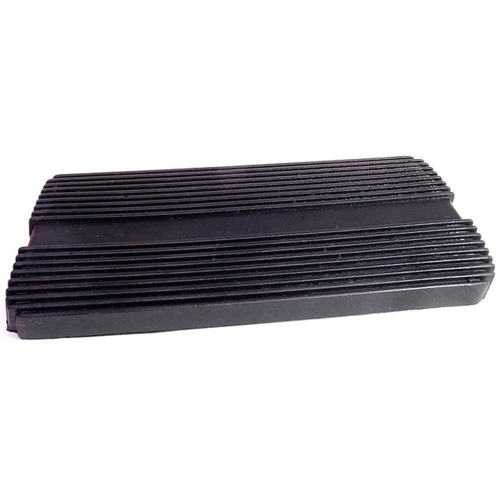 Power Brake Pedal Pad, Fawn. Made in curved configuration
