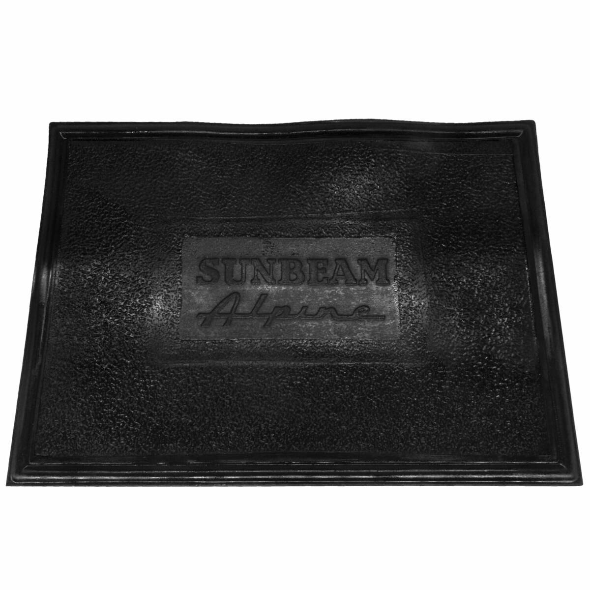 Floor Mat for 1953-1975 Sunbeam Alpine 1 Piece High Quality Black Rubber
