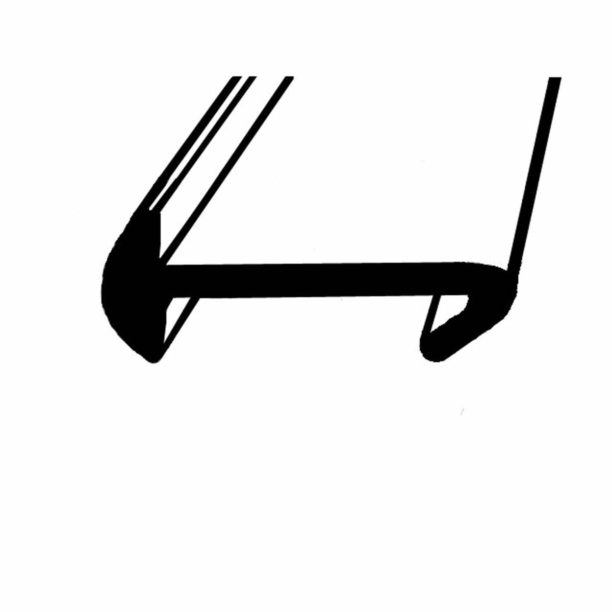 Fender Skirt Seal for Universal Applications 1 Piece EDMP Rubber LP 111-M