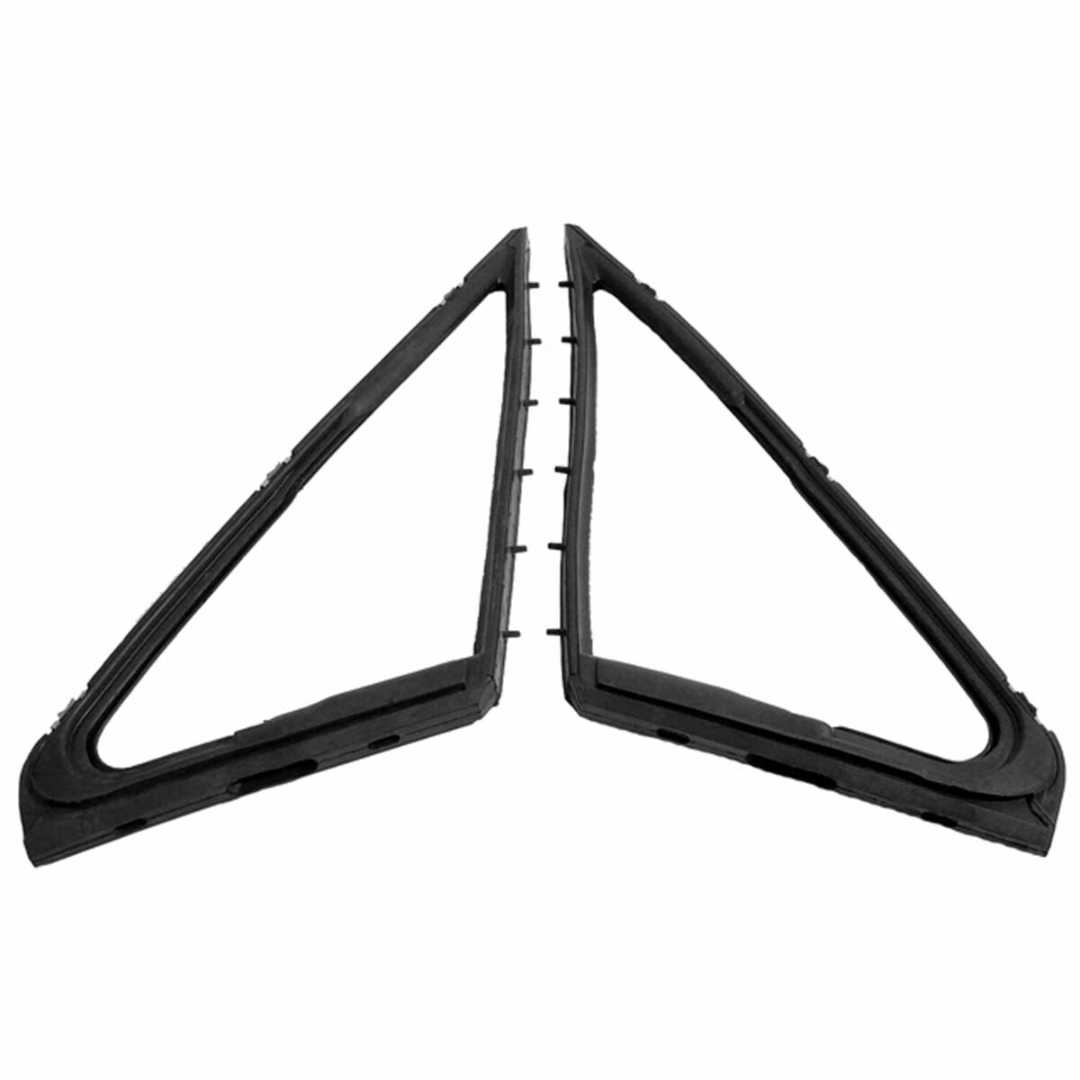 Vent Window Seal for 1967-1968 Ford Mustang 2 Piece Right and Left Steel Core