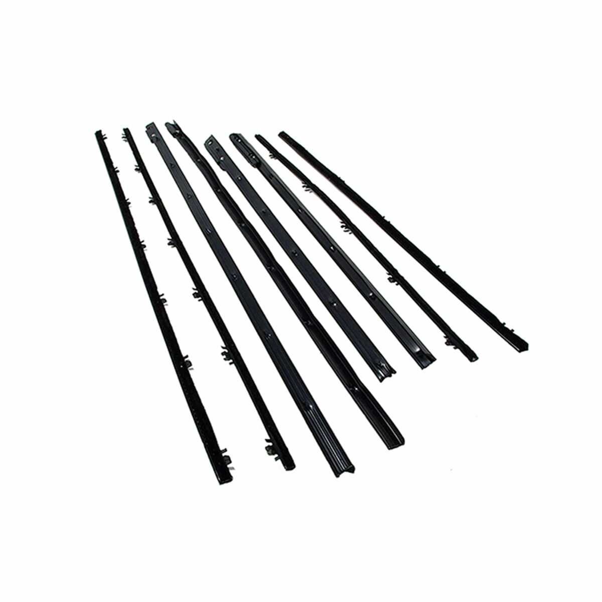 Door Window Belt Weatherstrip for 1966-1966 Chevrolet Impala 8Pc.