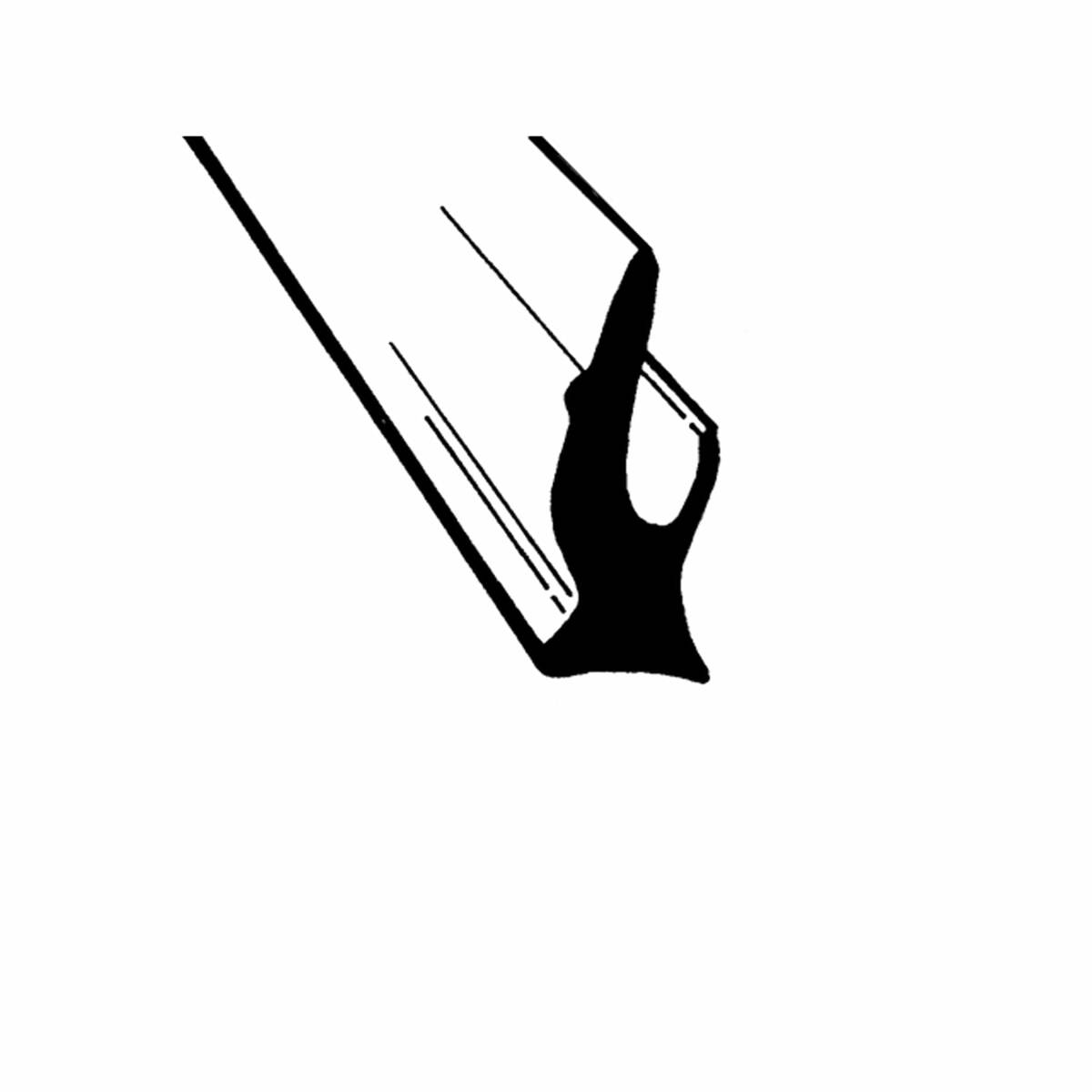 Windshield Seal for 1934-1939 TERRAPLANE SERIES K 1 Piece Front Windshield