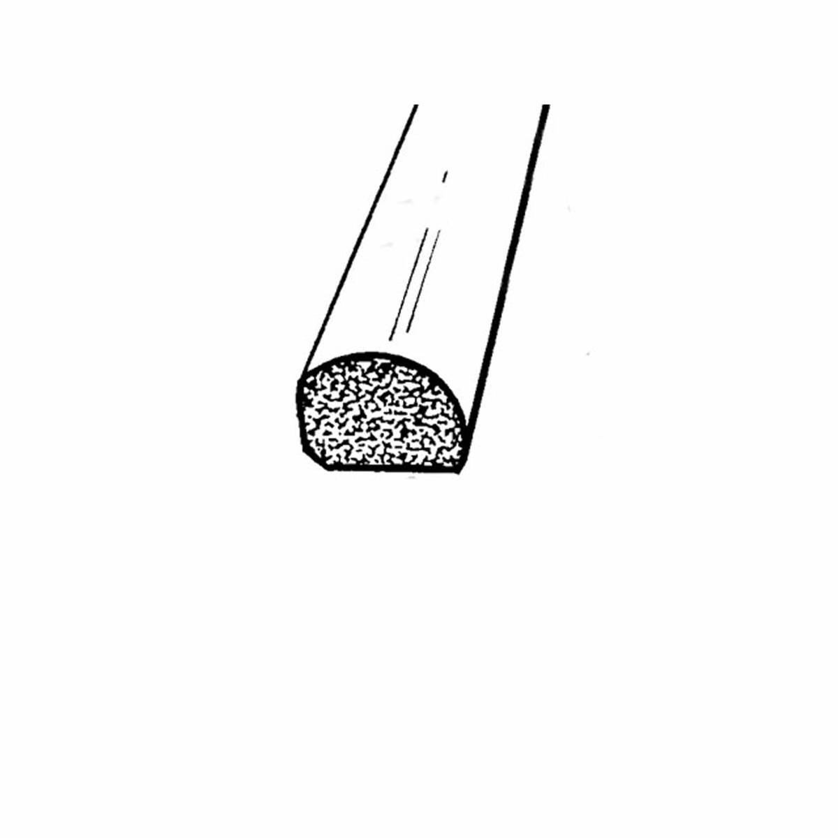 Door Side Seal for Universal Applications 1 Piece EDMP Rubber LP 60