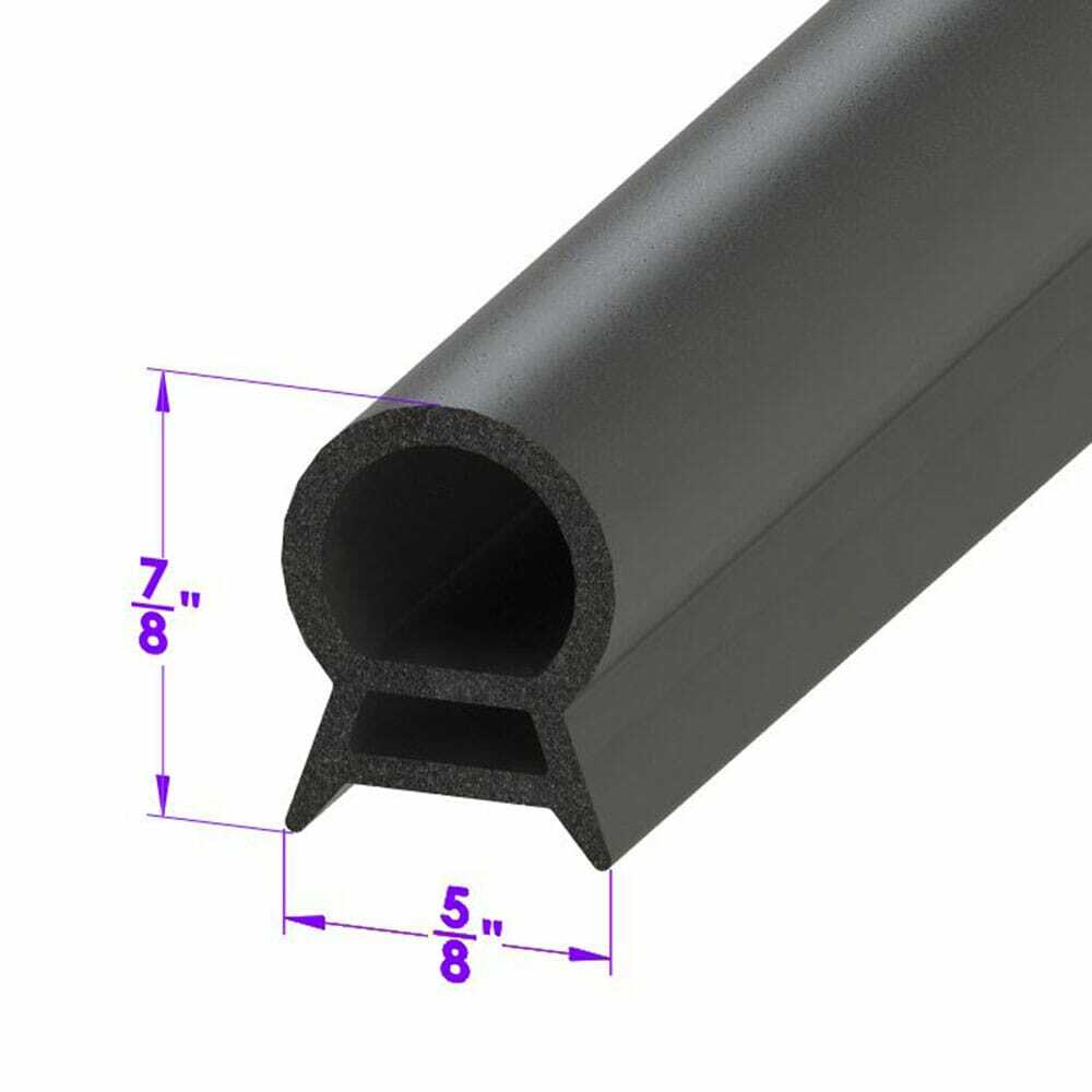 Hood To Cowl Seal for Universal Applications 1 Piece EDMP Rubber LP 14-T