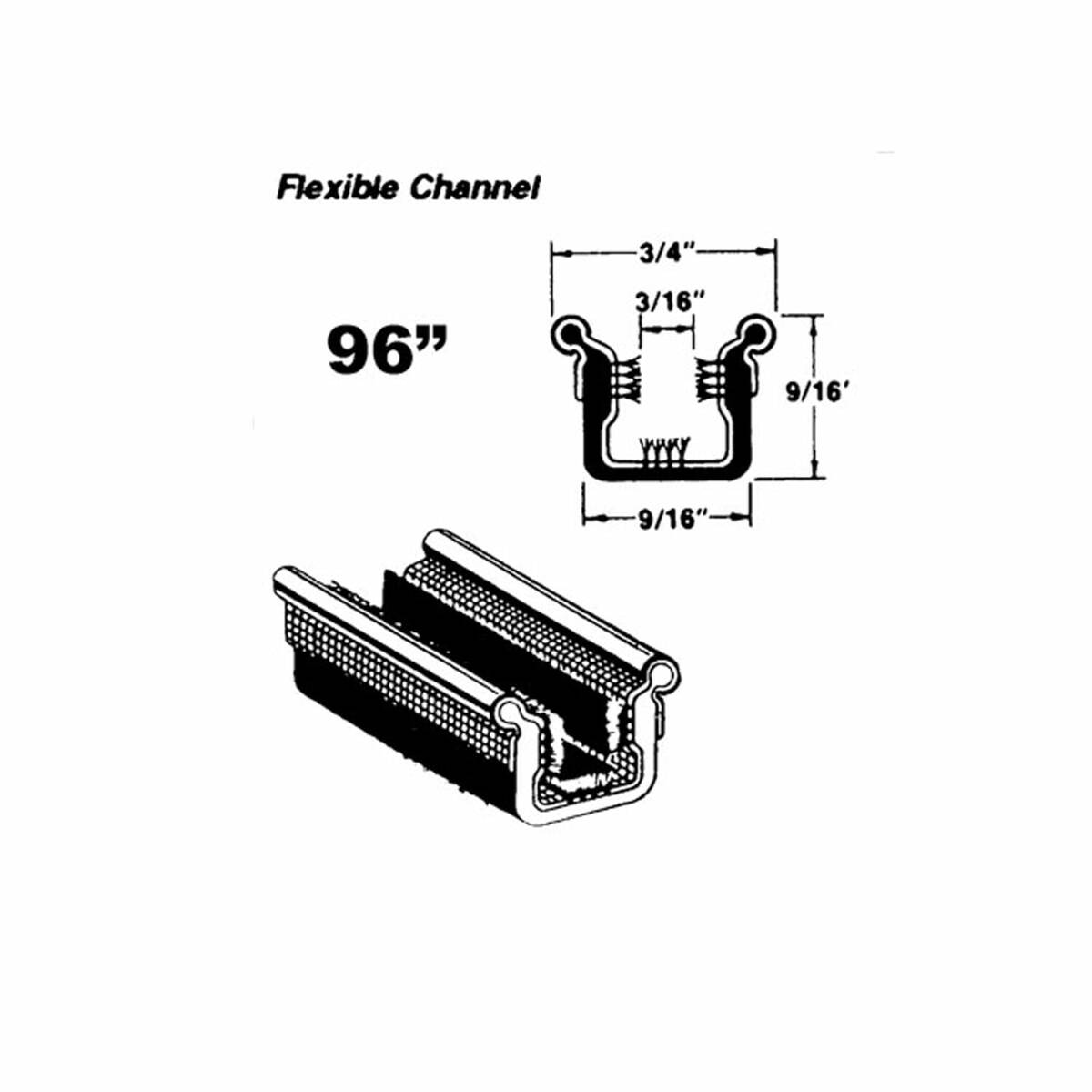 Window Channel for 1948-1962 Hudson Commodore Series 1 Piece EPDM Rubber Window Channel for 1948-1962 Hudson Commodore Series 1 Piece EPDM Rubber