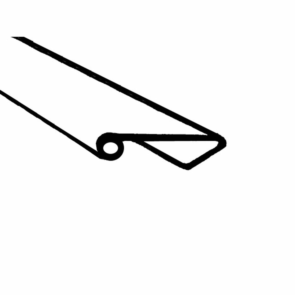 Fender Seal for 1961-1963 Ford Thunderbird 1 Piece EPDM Rubber LP 111-K