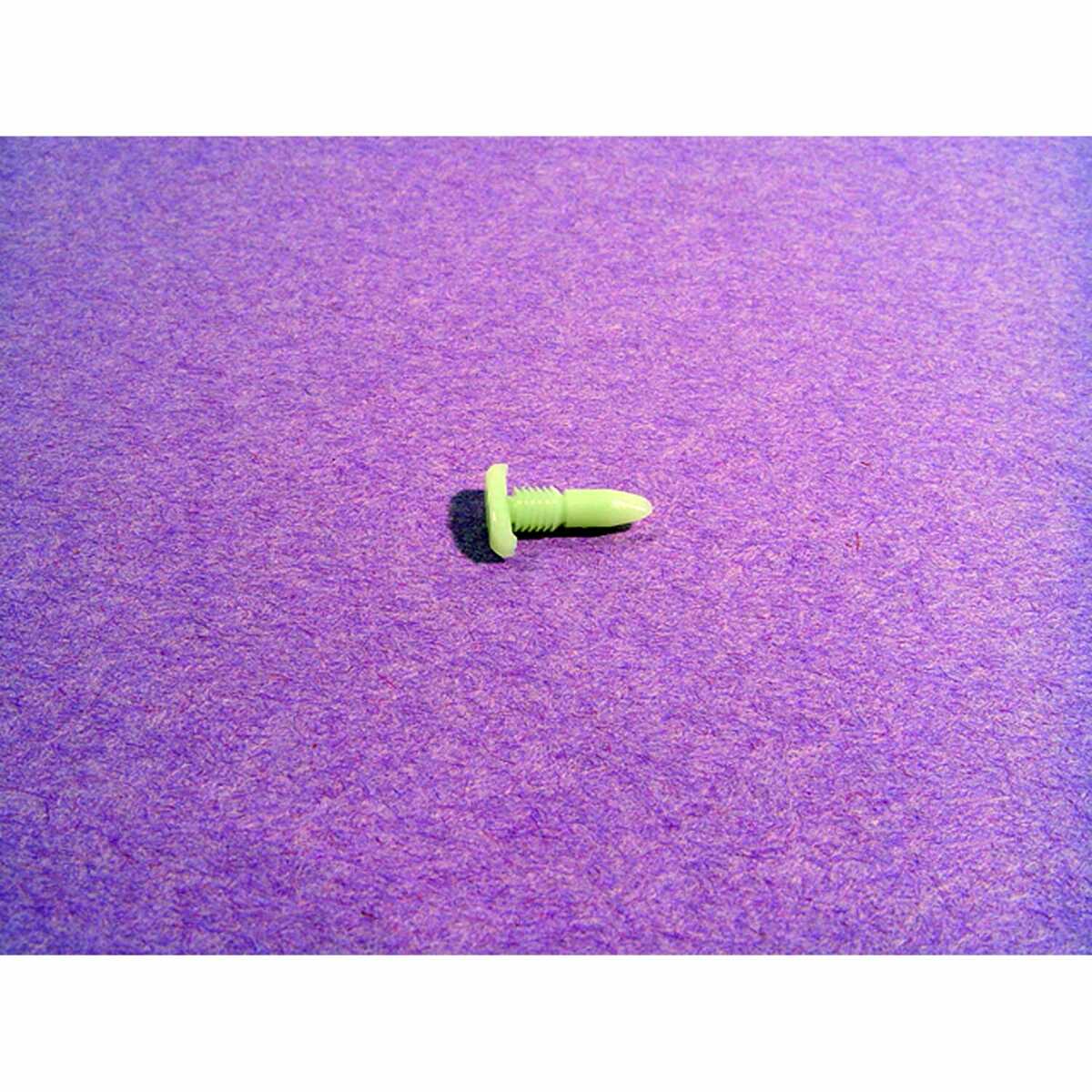 Door Edge Weather Strip Clip for Universal Applications 1 Piece Clear Nylon