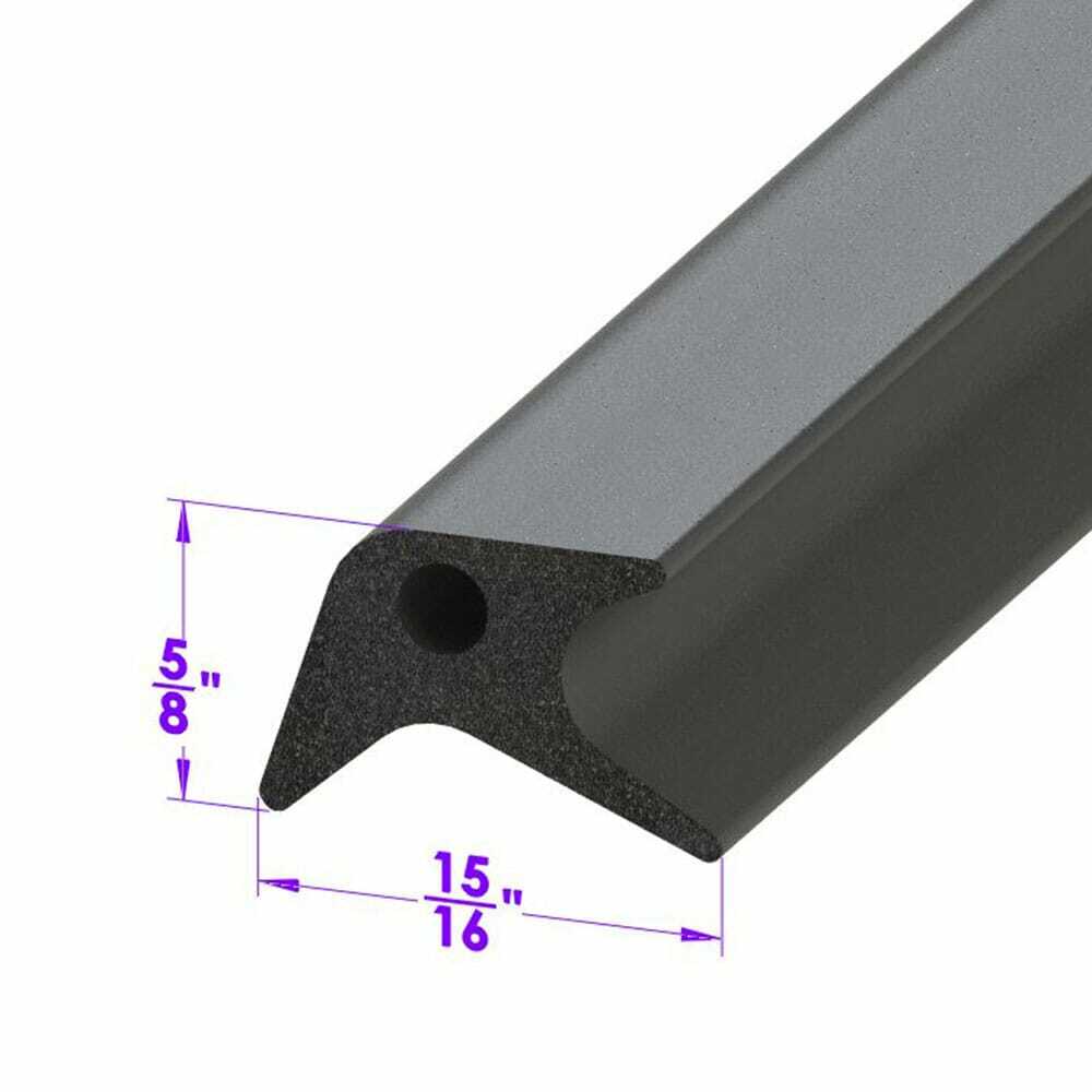 Door Side Seal for Universal Applications 1 Piece EDMP Rubber LP 41-CS