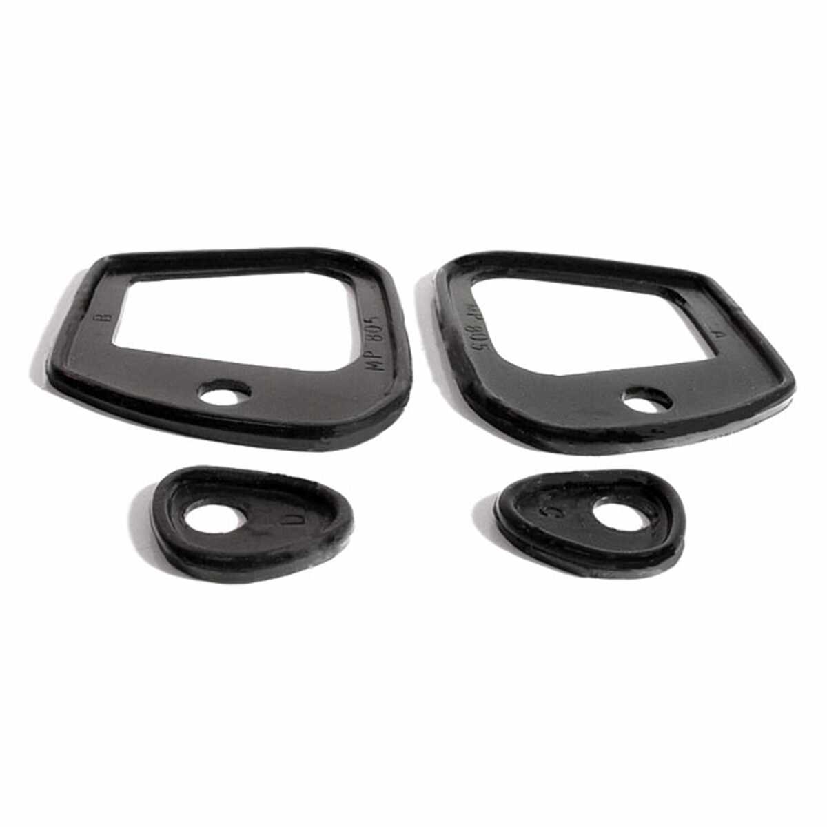 Exterior Door Handle Pad for 1967-1967 Ford Ranchero 1 Piece EPDM Rubber