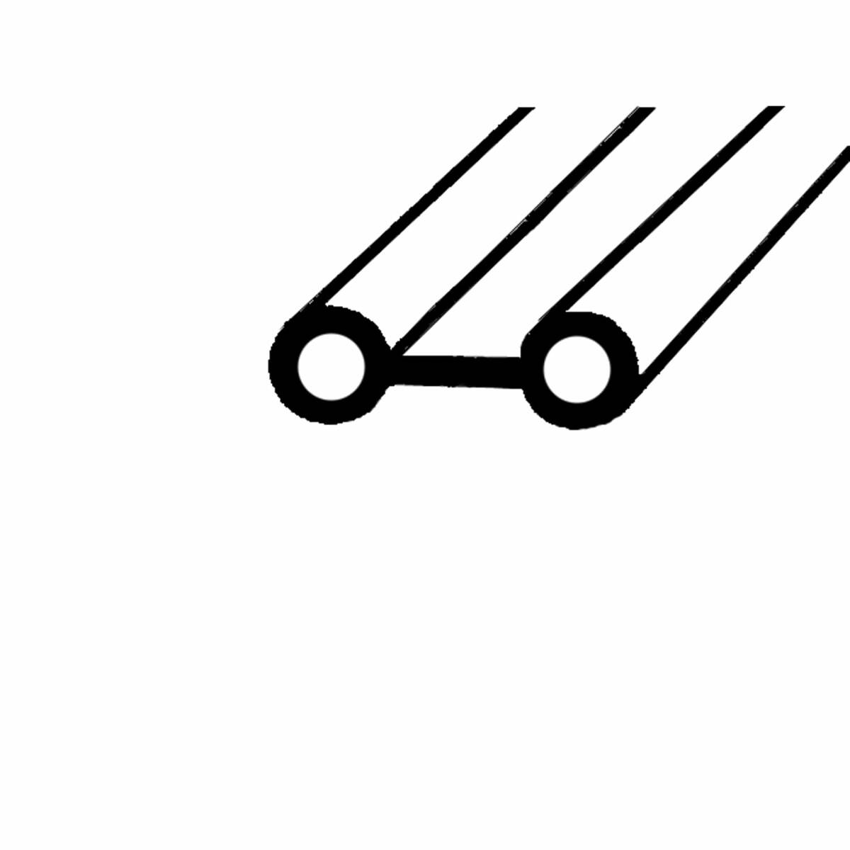 Rubber Hoodlace for Universal Applications 1 Piece EDMP Rubber LP 14-P