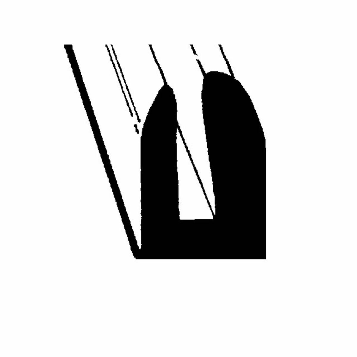 Windshield Seal for 1936-1948 Cadillac Series 60 1 Piece Rear EPDM Rubber