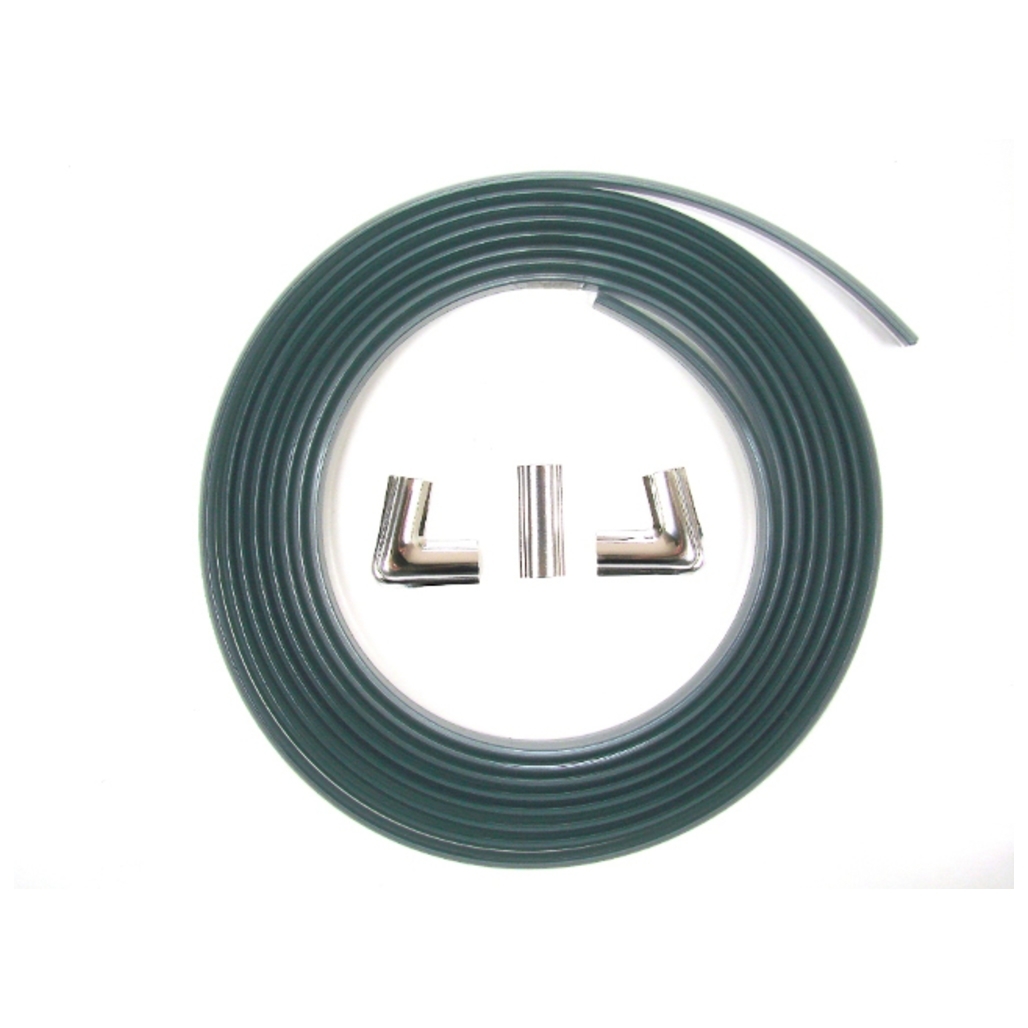 Rear Window Window Seal Lockstrip Weatherstrip 3pc. for 1975-1986 Chevrolet/GMC