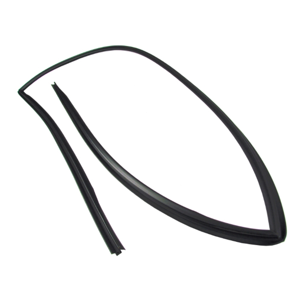 Windshield Molding Trim for Scion XD, Black Rubber Weatherstrip Molding Kit, Made in USA, Durable, Easy Install.