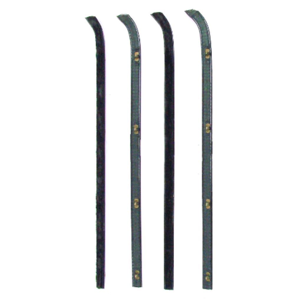 Window Sweeps Felt Kit Belt Line Weatherstrip for 60-63 Chevy/GMC Vehicles - Inner/Outer Left & Right Hand 4pc Set