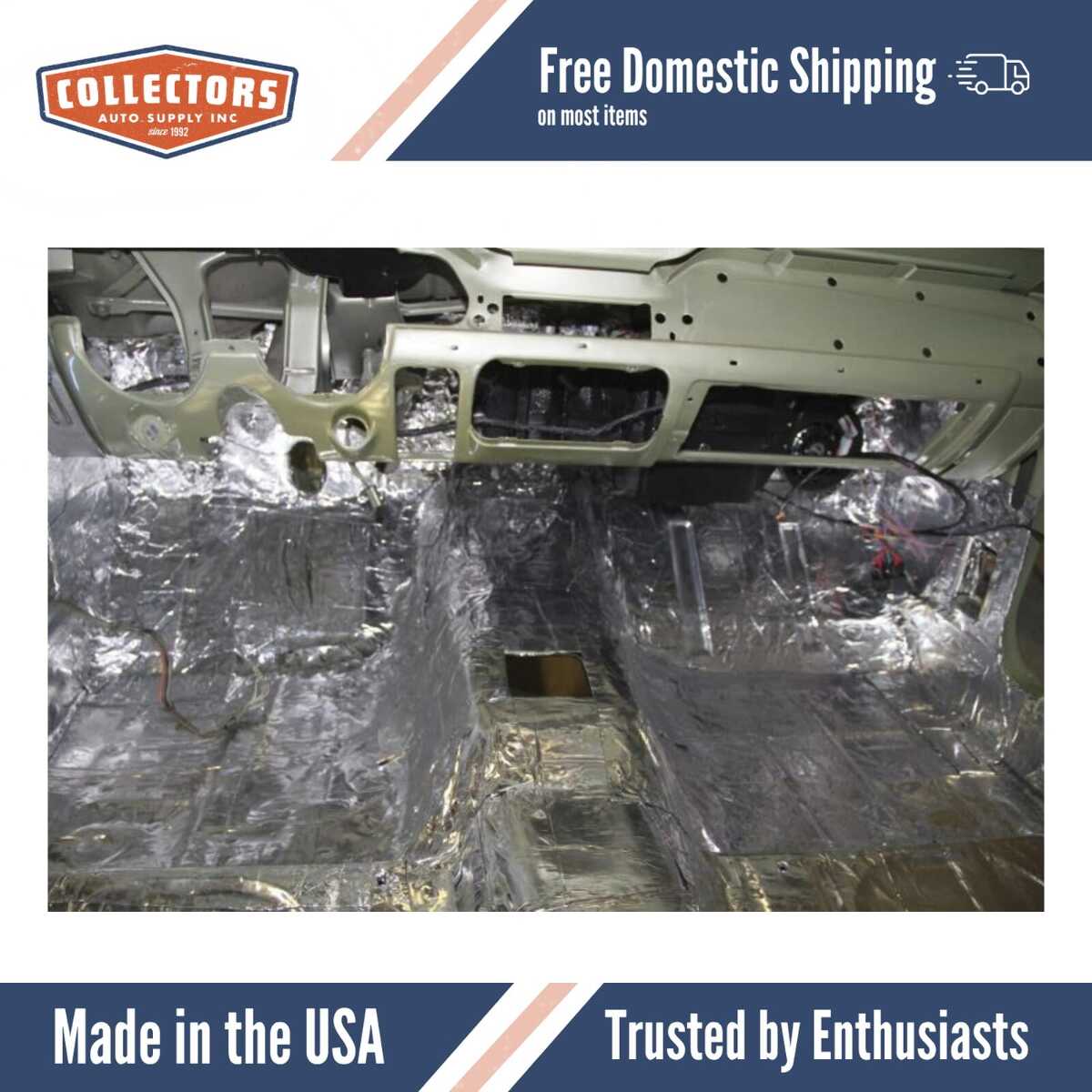 Sound Deadener Firewall Insulation Kit for 2015-2023 Ford Mustang