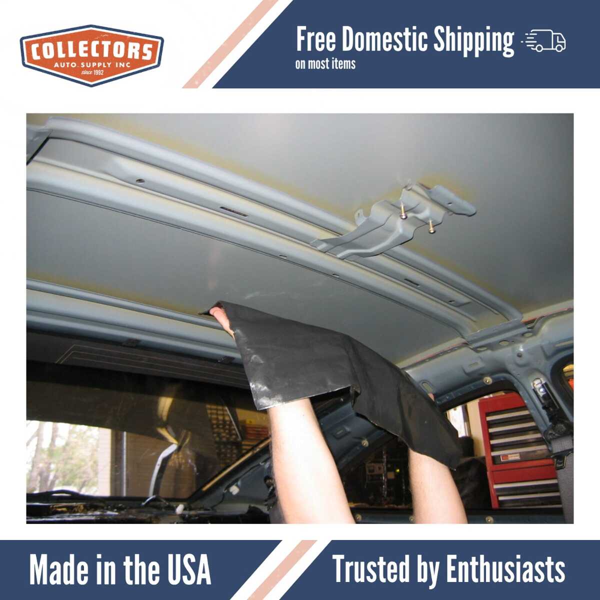 Sound Deadener Roof Insulation Kit for 1980-1986 Ford F-150 613175