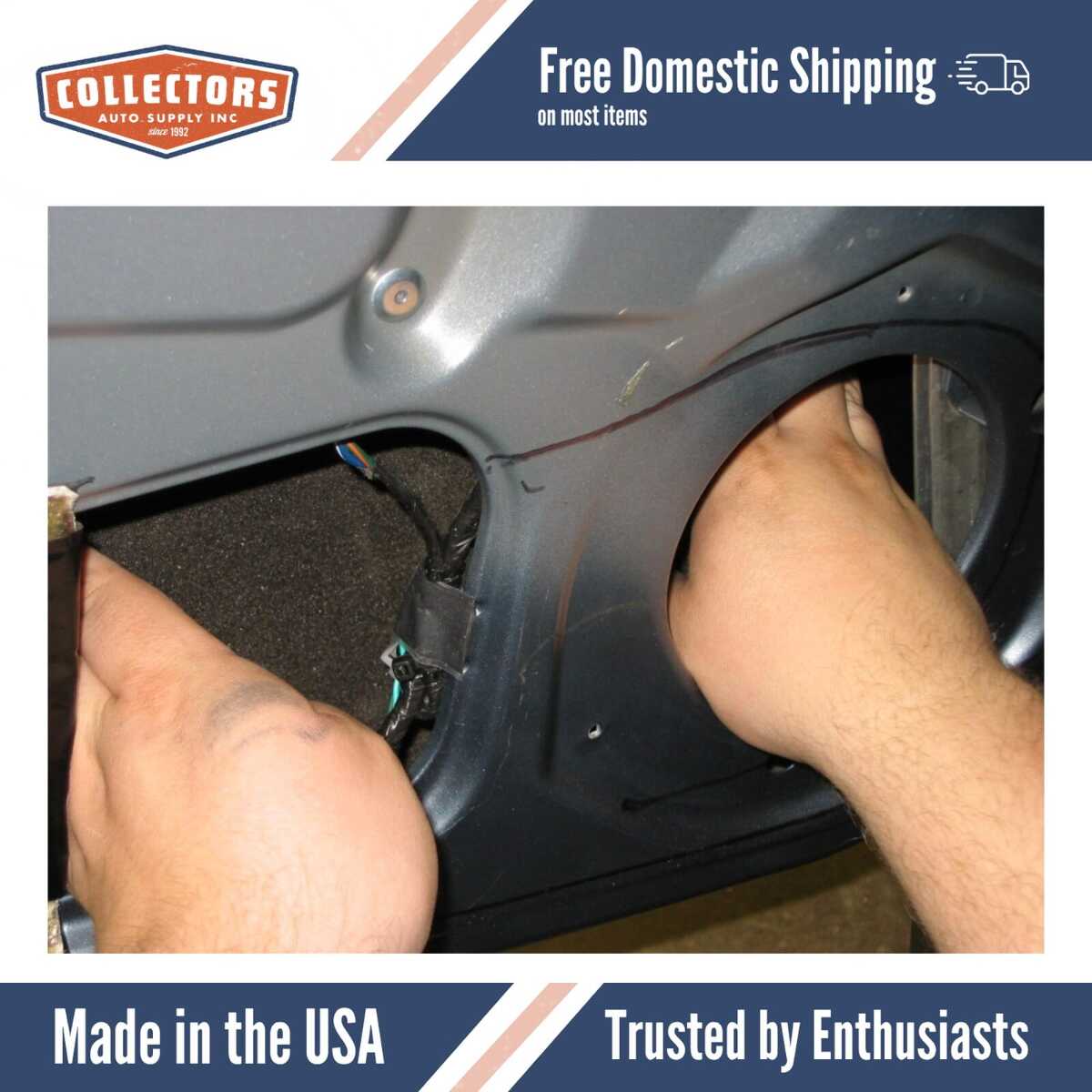 Sound Deadener Door Insulation Kit for 1966-1970 Buick Riviera 624523