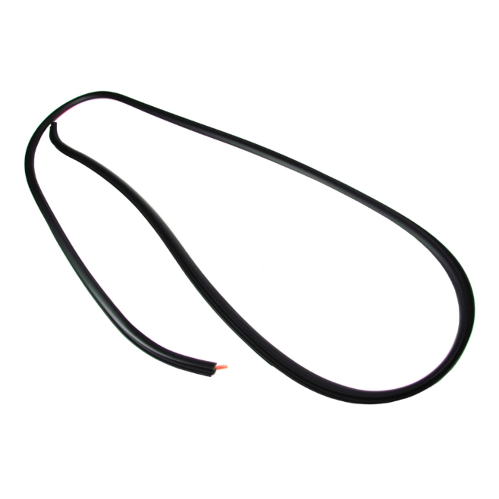 Windshield Weatherstrip Molding for Mazda 626, Black, 2-Piece Kit, US-Made, OEM Quality, Lifetime Warranty.