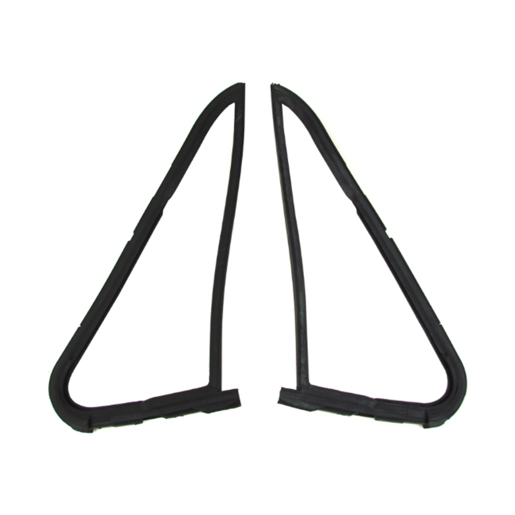 Vent Window Rubber Weatherstrip Seal, Left and Right 2-Piece for 1972-1977 Dodge