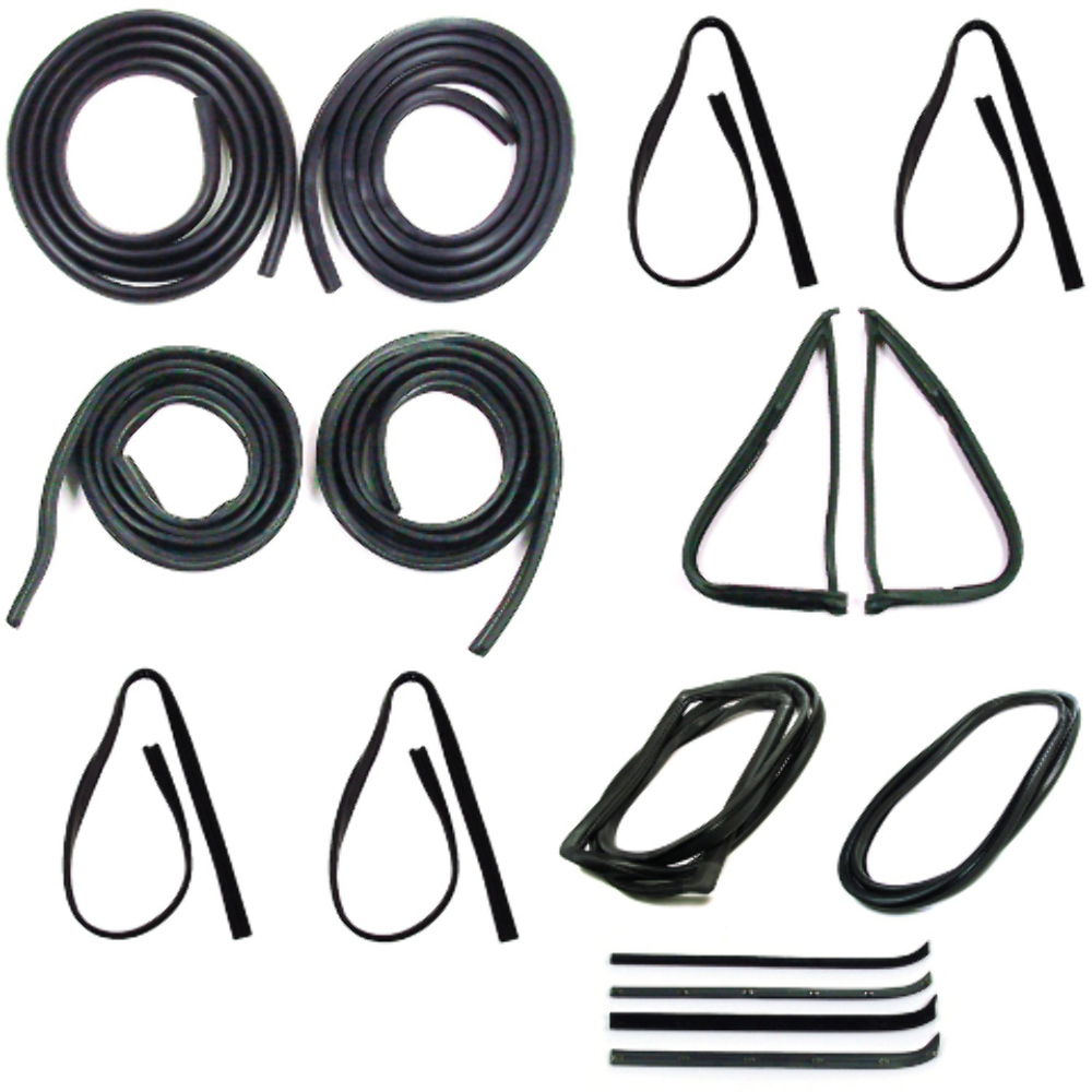 Door Seal Window Sweeps Channel Kit for 73-79 Ford Truck Precision CWK 2111 73 - Protect Your Vehicle from the Elements