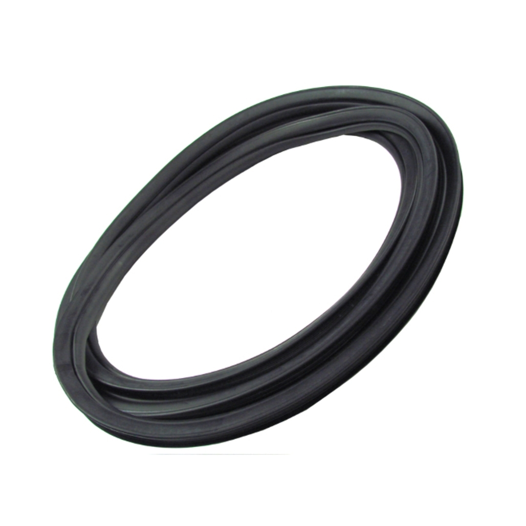 Rear Window Weatherstrip Seal, With Trim Groove for Lockstrip for 1957-1960 Ford
