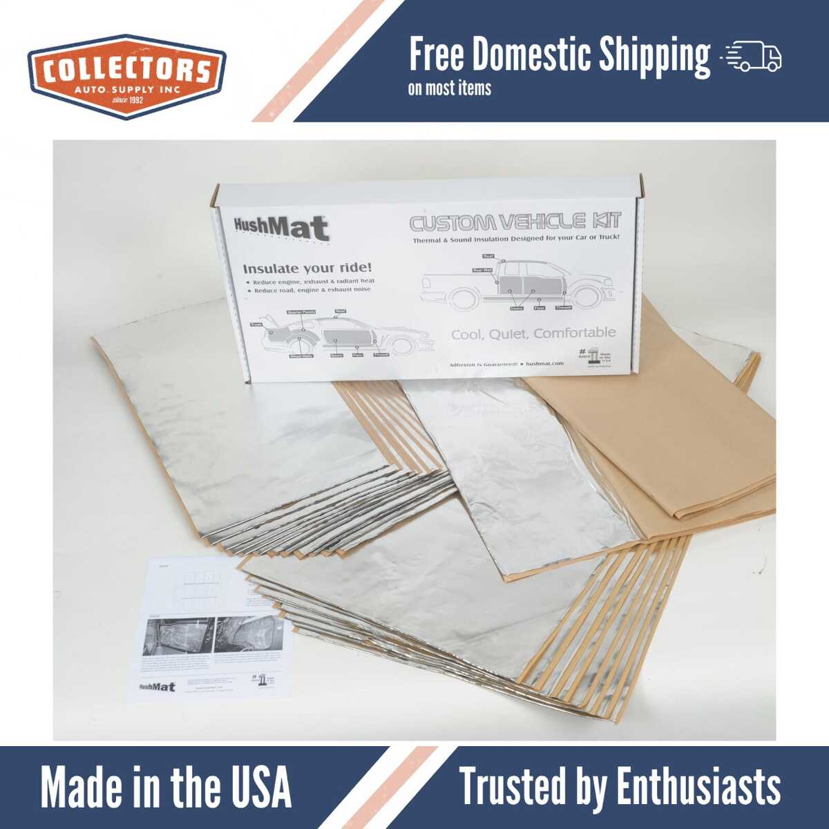 Sound Deadener Complete Vehicle Insulation Kit for 2020-2022 Chevrolet