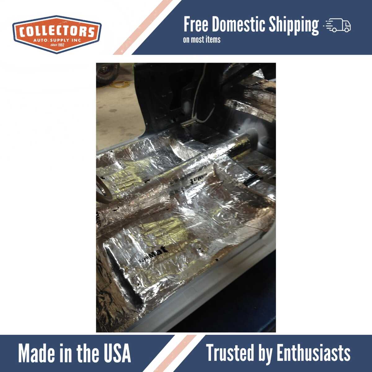Sound Deadener Floor Insulation Kit for 1961-1963 Buick Skylark 623001