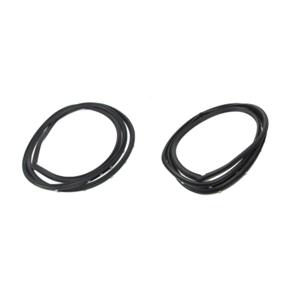 Weatherstrip Seal for 1967-1969 Dodge/Plymouth Dart Valiant, Left & Right Hand 2pc Kit, EPDM Rubber, Easy Installation