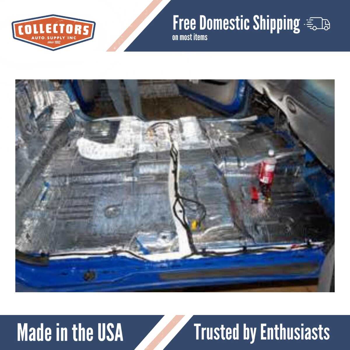 Sound Deadener Floor Insulation Kit for 1978-1980 Ford Bronco 628781