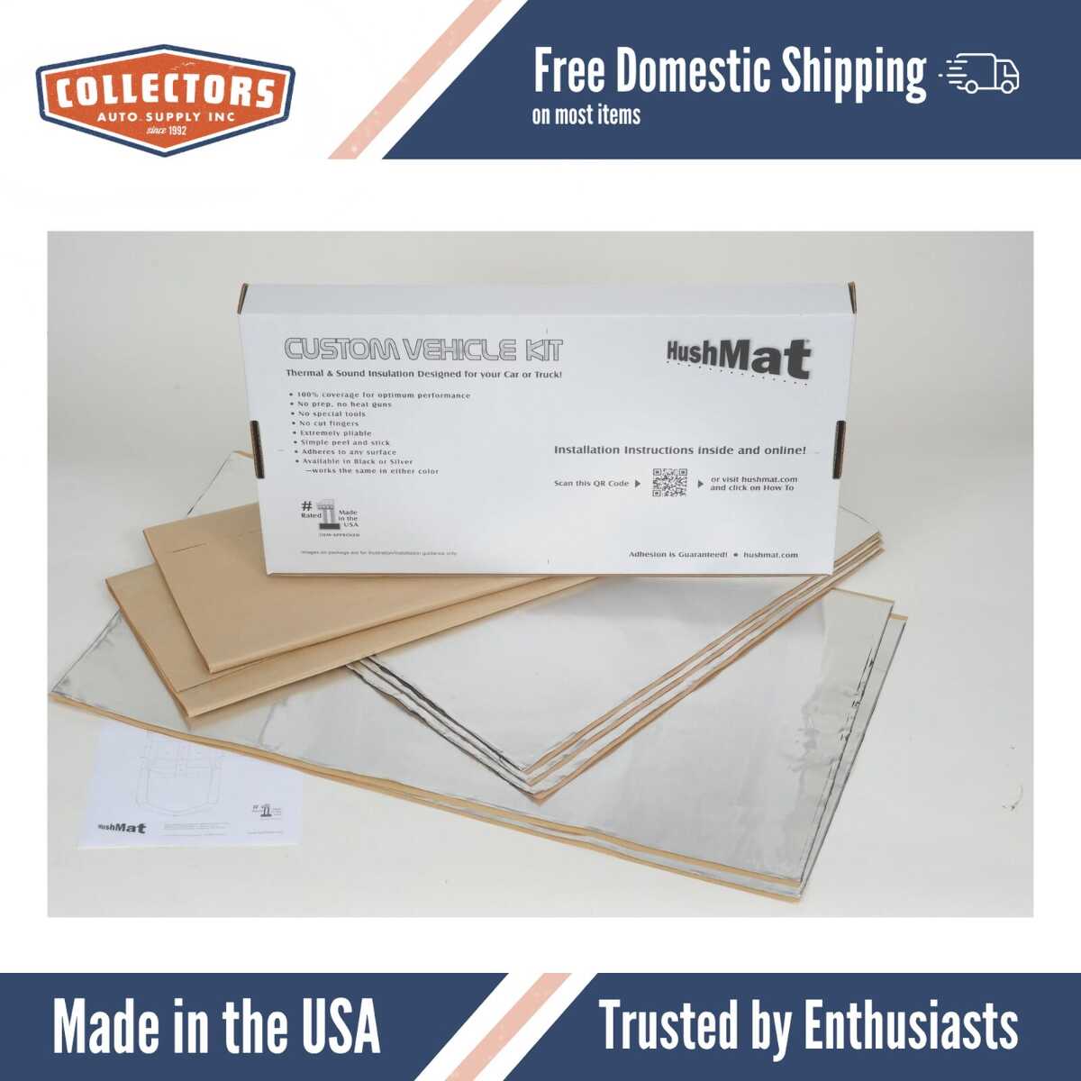 Sound Deadener Complete Vehicle Insulation Kit for 1998-2005 Nissan