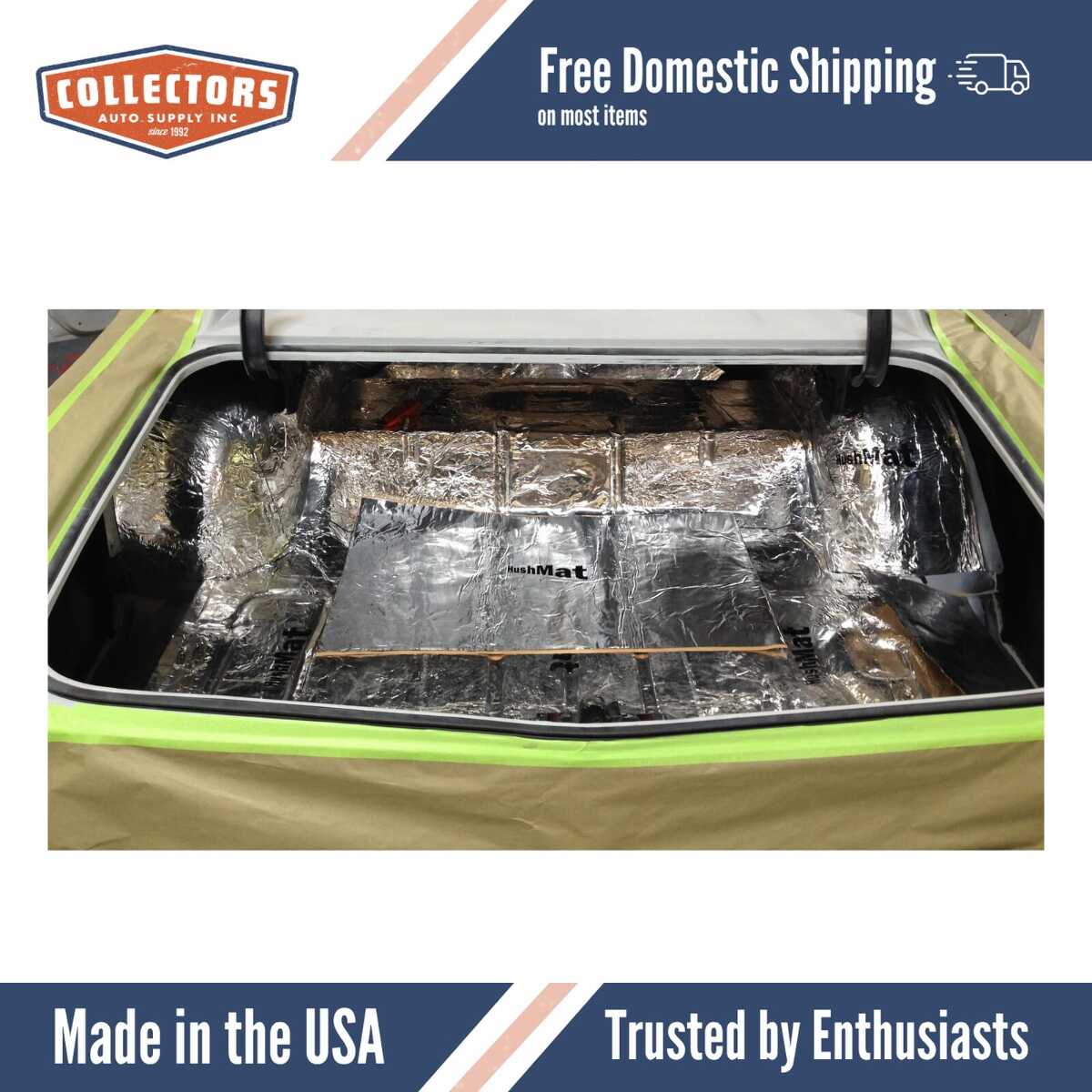 Sound Deadener Trunk Insulation Kit for 1985-1987 Hyundai Stellar