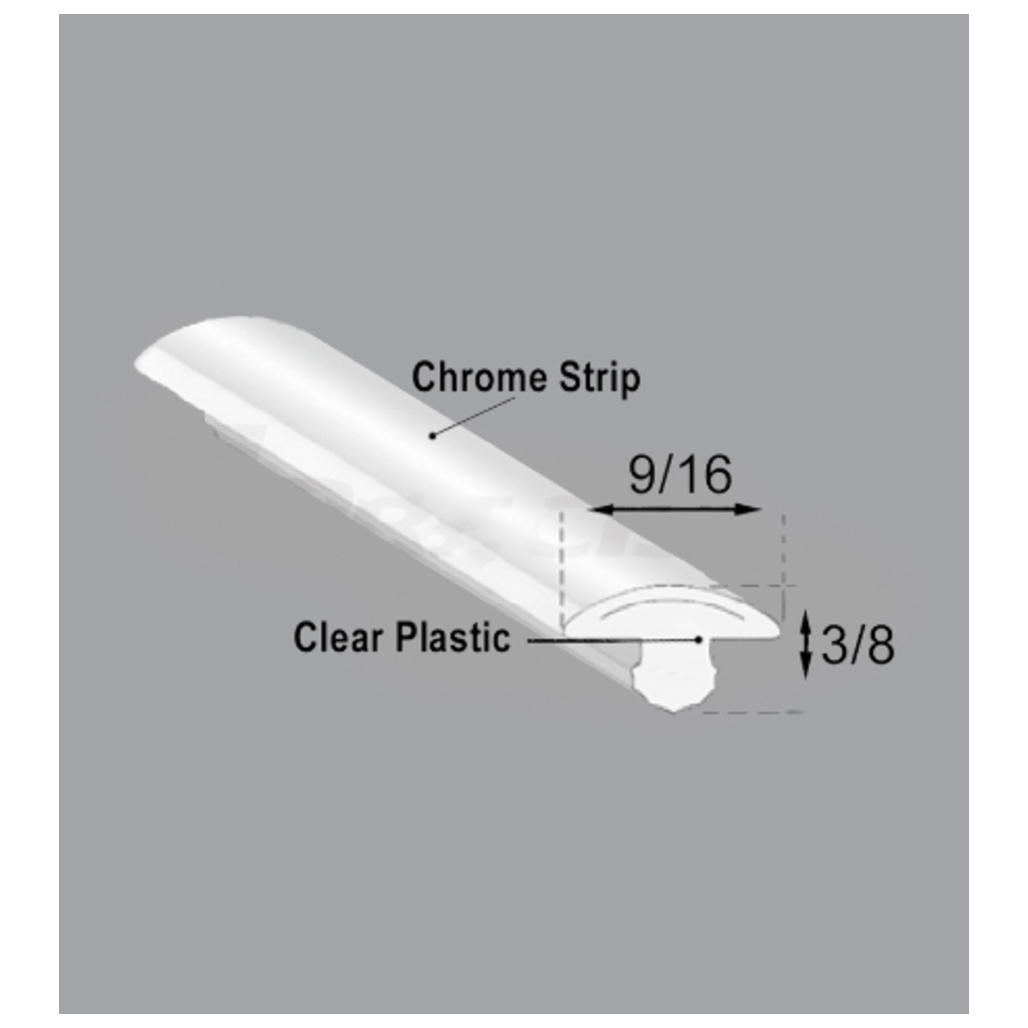 Window Seal Lockstrip Weatherstrip for Dodge Vehicles 1968-1993