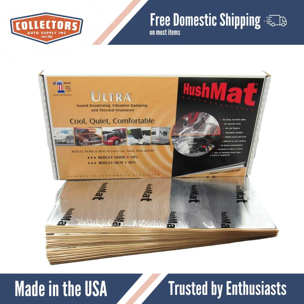 Sound Deadener Bulk Insulation Kit Silver for 10501