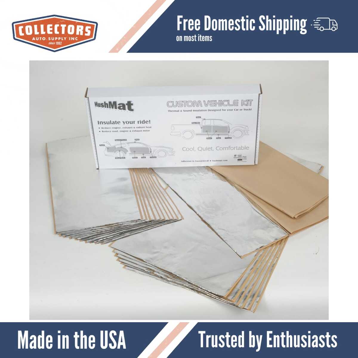 Sound Deadener Complete Vehicle Insulation Kit for 1979-1982 Toyota