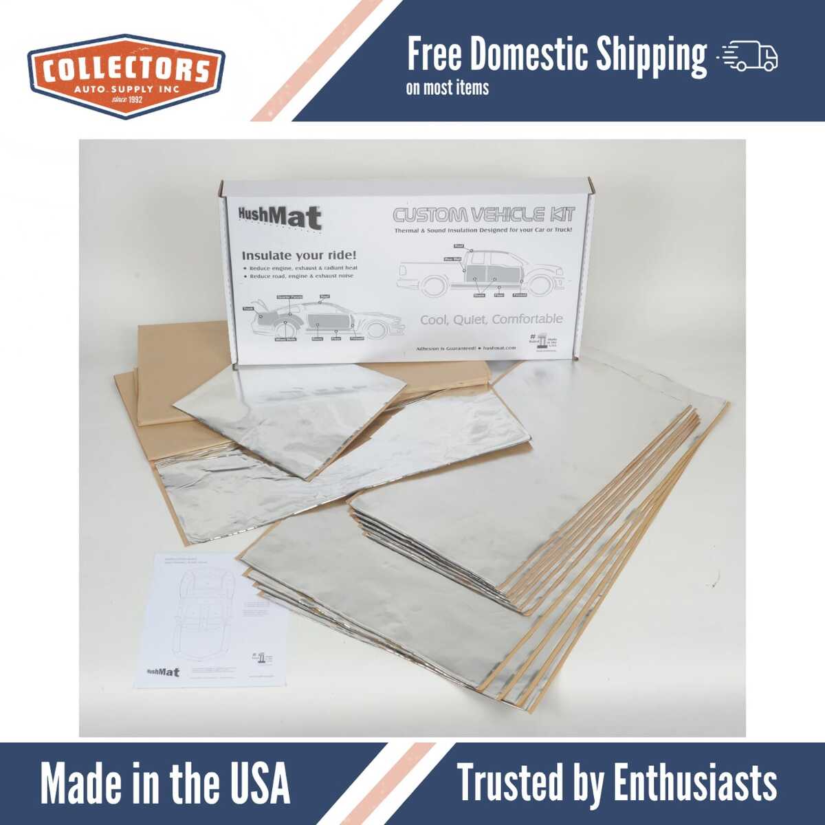 Sound Deadener Complete Vehicle Insulation Kit for 1994-2004 Ford 61294