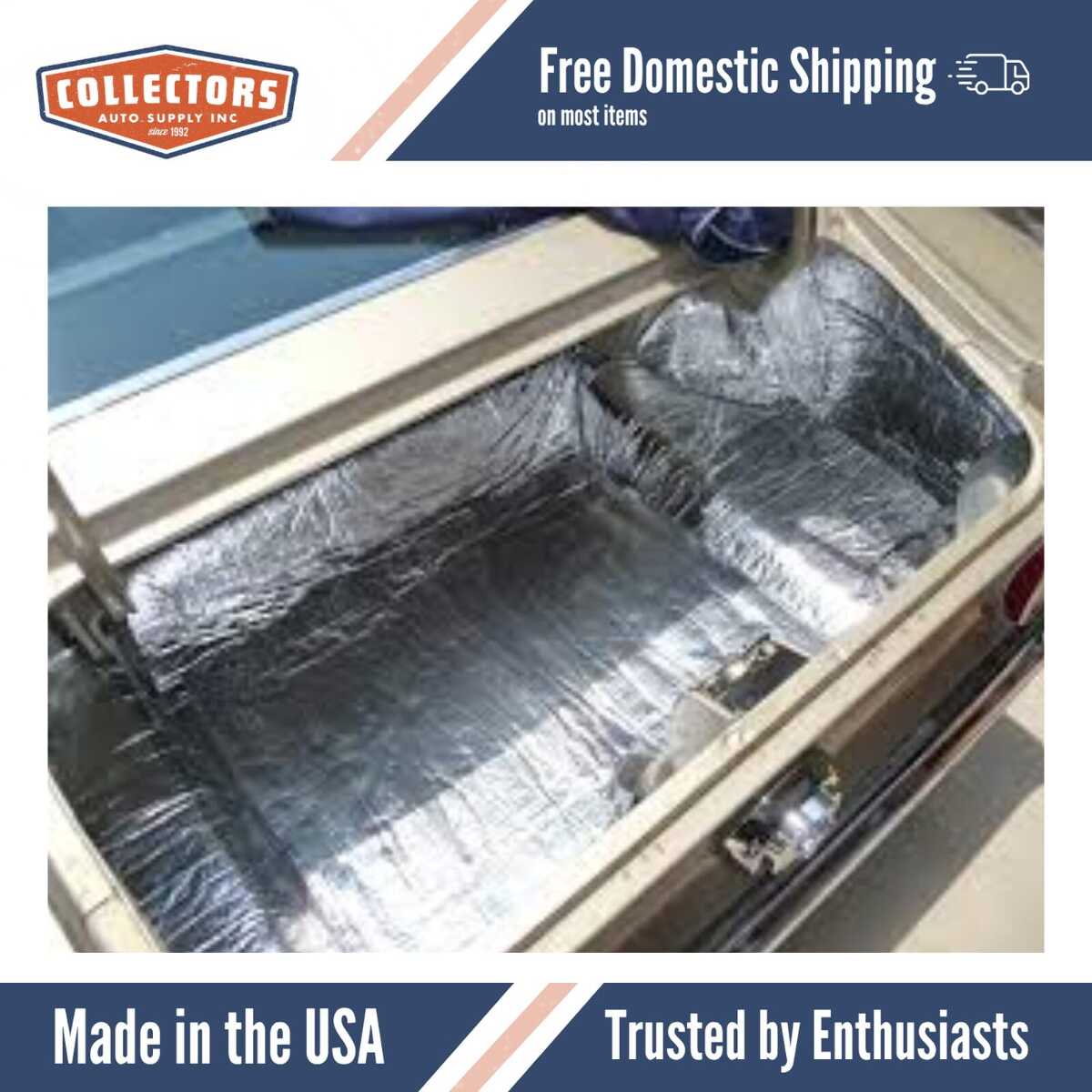 Sound Deadener Trunk Insulation Kit for 1967-1970 Mercury Cougar