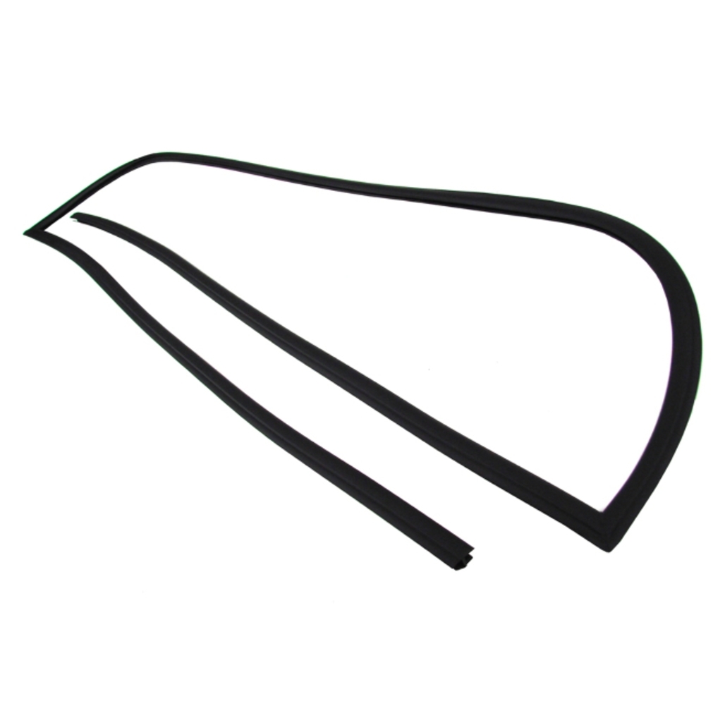 Windshield molding trim for 2001-2005 Kia Rio 4-Door. 3-sided reveal molding w/ corner welds for durability & easy Install.