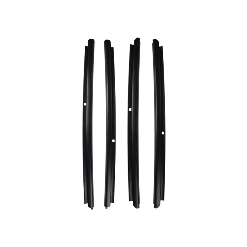 Window Sweeps Felt Kit Belt Line Weatherstrip for GM Sport Utility - Outer Left & Right Hand 4pc - High Quality Materials