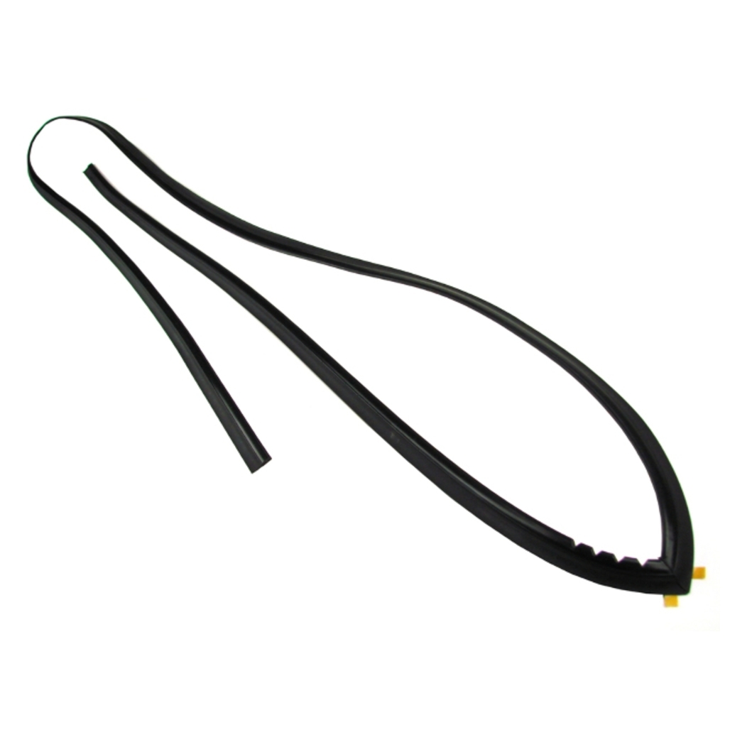 Windshield Weatherstrip Molding for 2014-2017 Kia Forte Koup Coupe 2-Door, black rubber molding for windshield replacement.