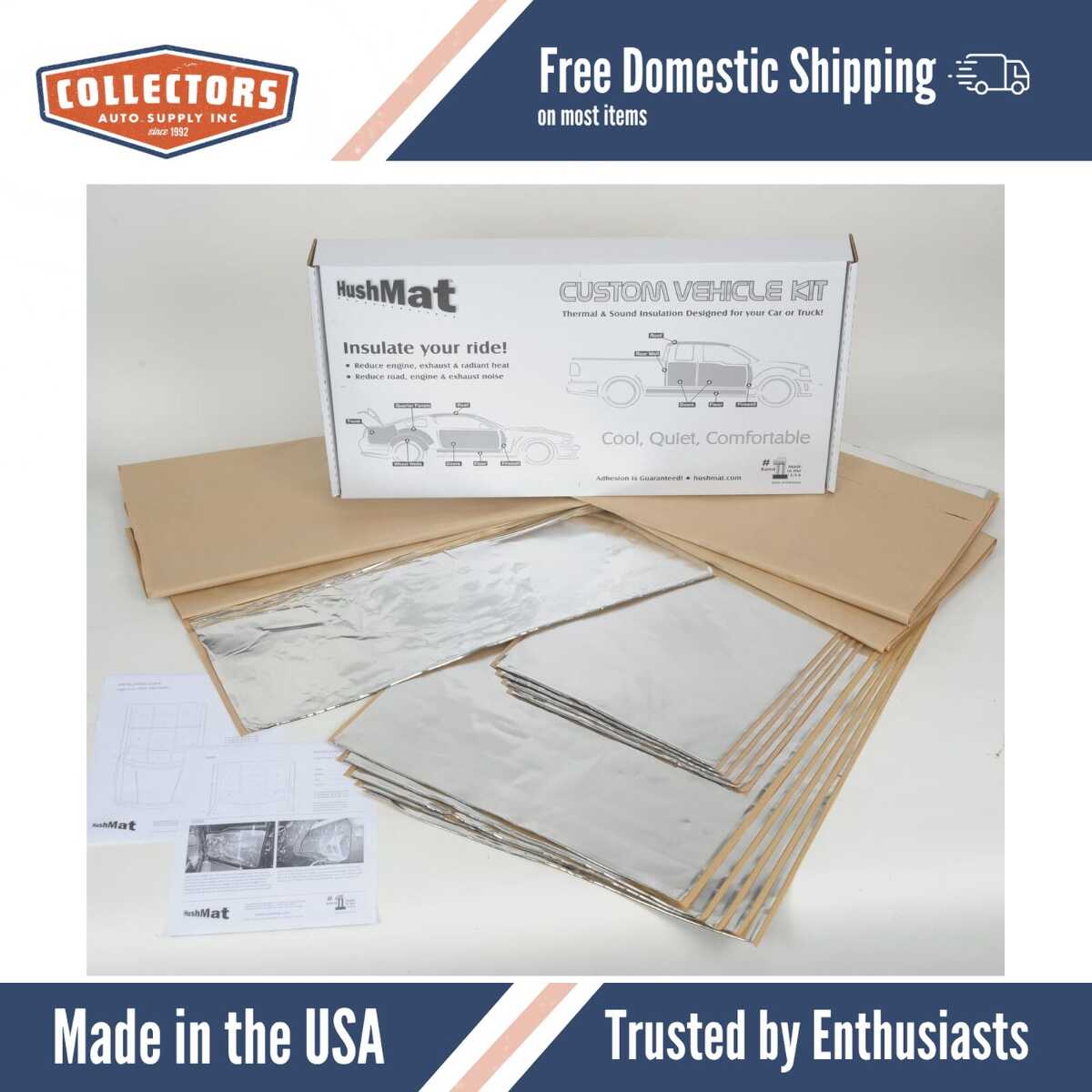 Sound Deadener Complete Vehicle Insulation Kit for 1932 Ford Model B