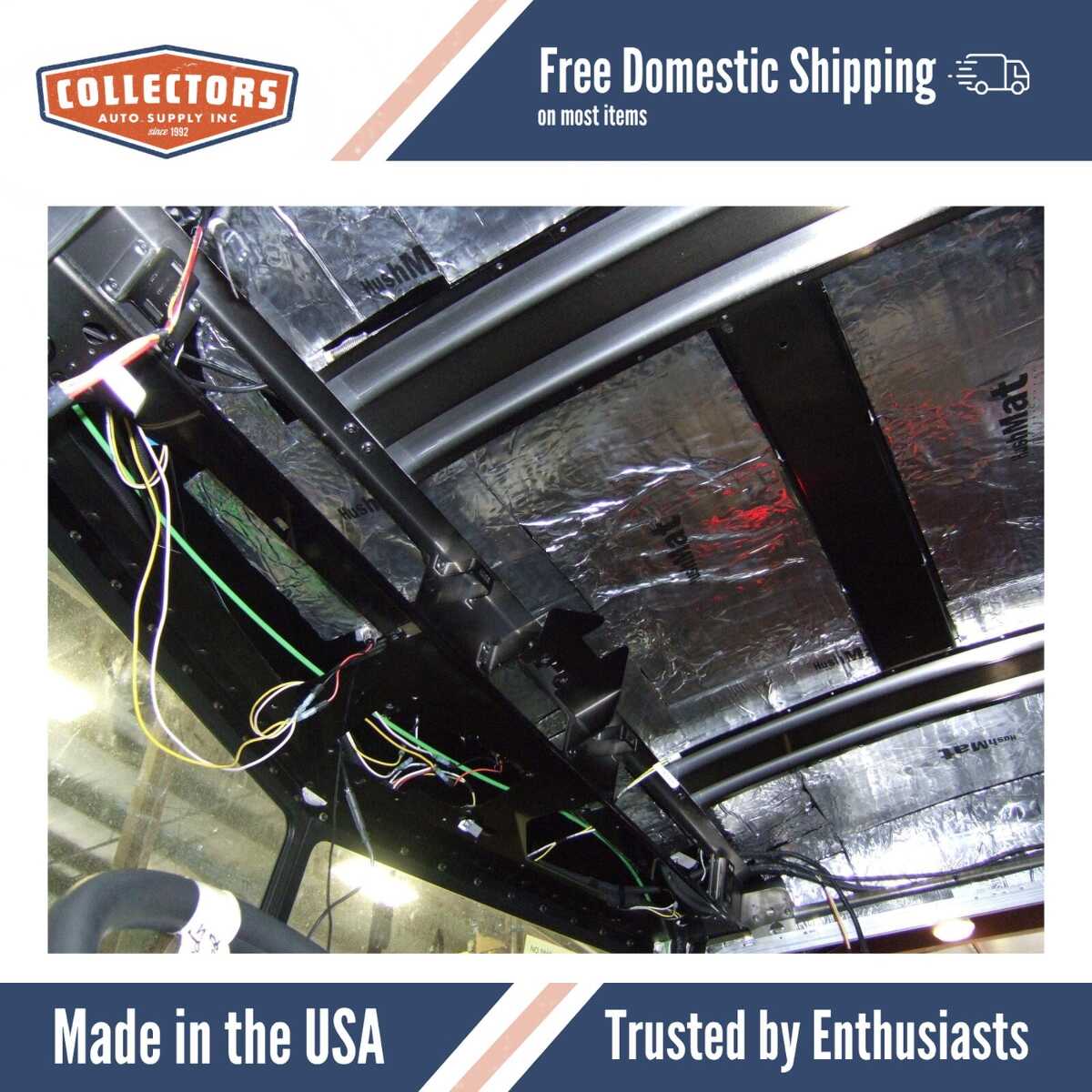 Sound Deadener Roof Insulation Kit for 1997-2003 Ford F-150 613055