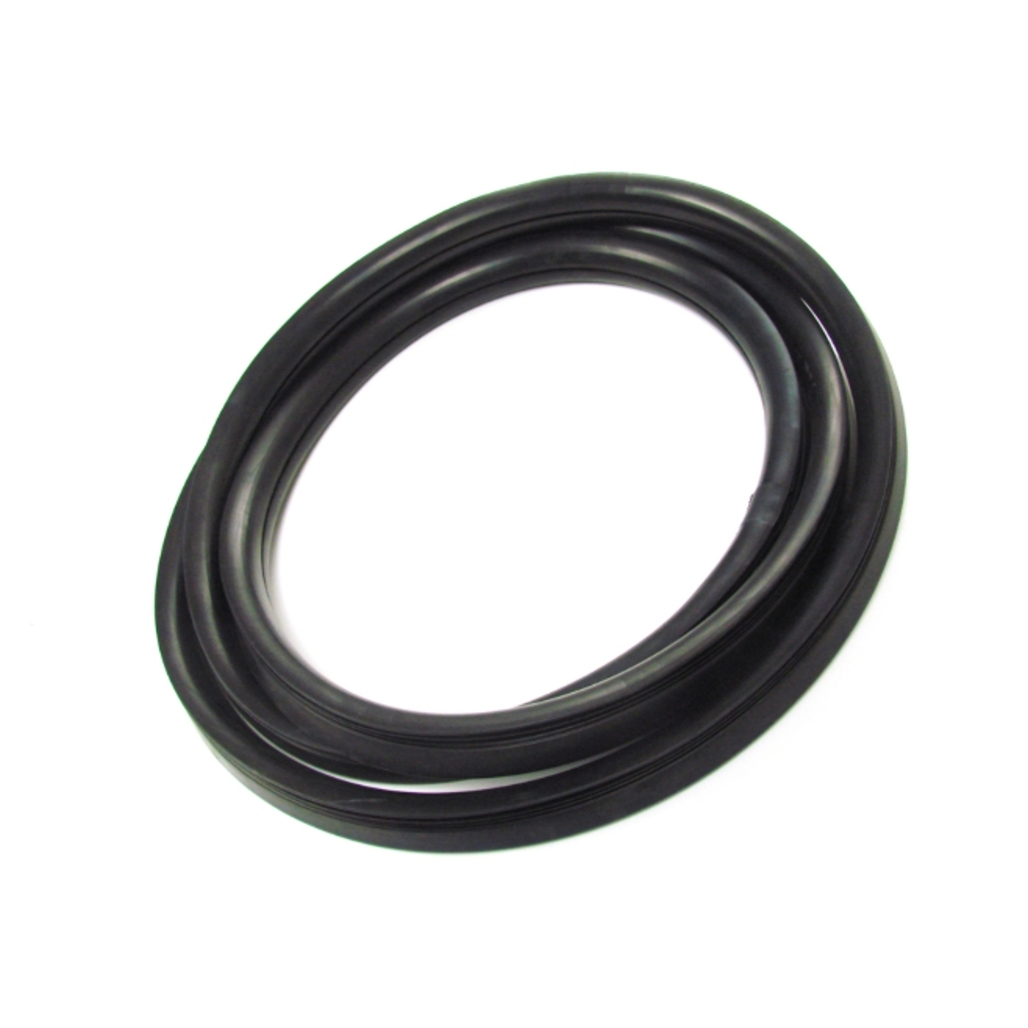 Rear Window Weatherstrip Seal, w/ Trim Groove for Lockstrip for 1975-1993 Dodge