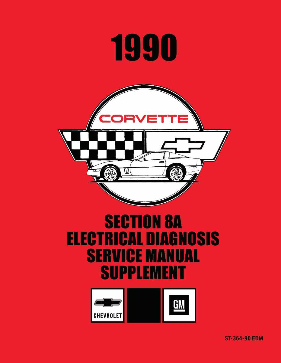 Service Manual for 1990 Corvette Electrical Diagnosis