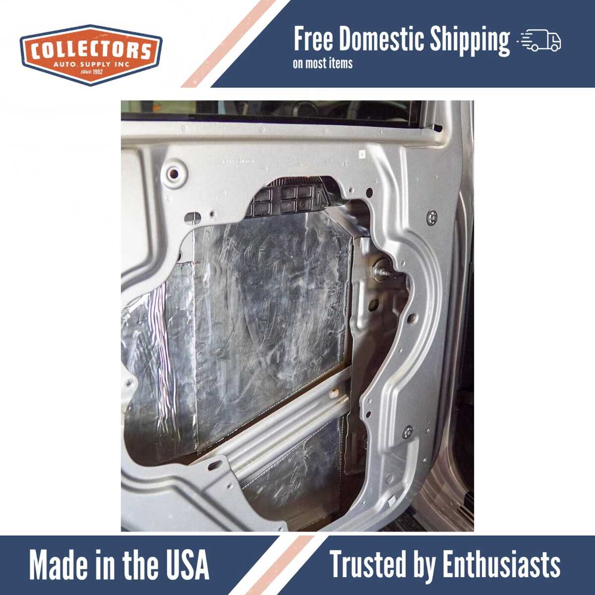 Sound Deadener Rear Door Insulation Kit for 2012-2021 Nissan 597356