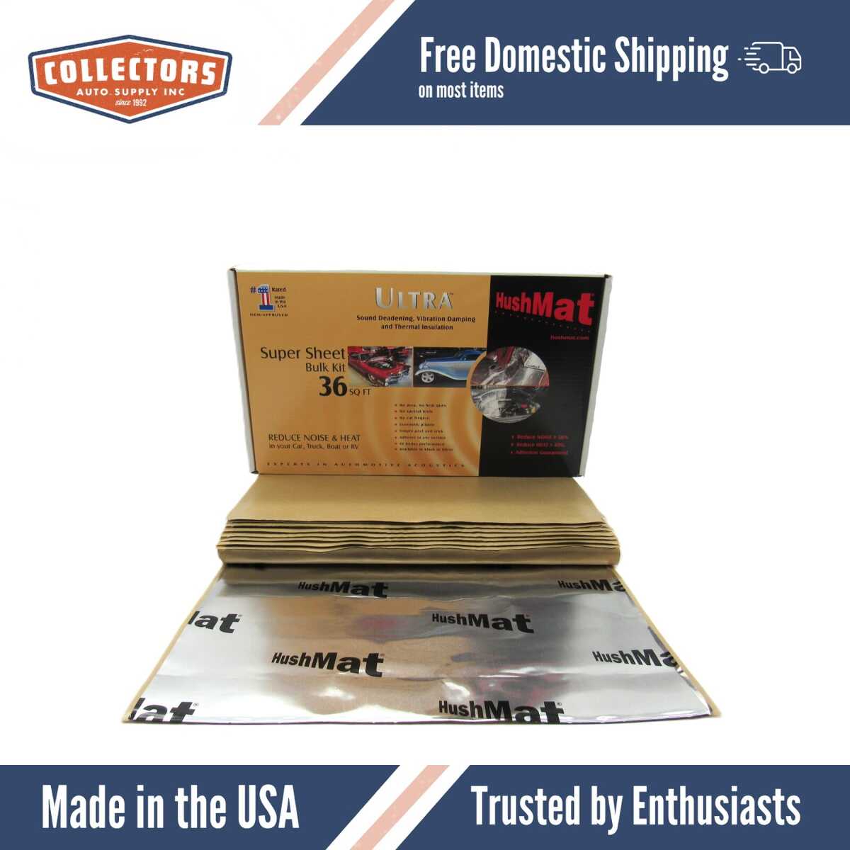 Sound Deadener SuperBulk Insulation Kit Silver for 10801