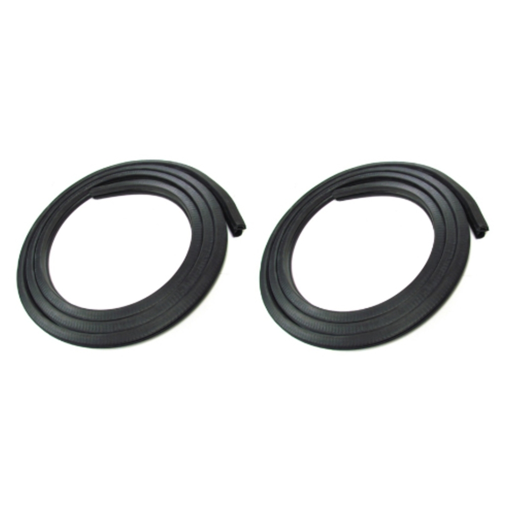 Weatherstrip Seal Kit for 1979-93 Ford Mustang, Left & Right, 2-Piece Set, EPDM Rubber, Easy Installation