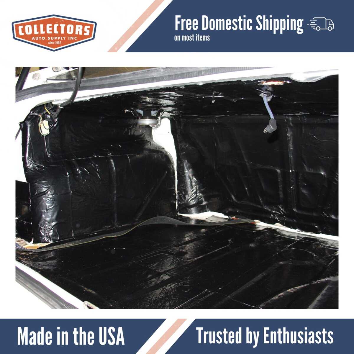 Sound Deadener Trunk Insulation Kit for 1964-1966 Ford Mustang 612644